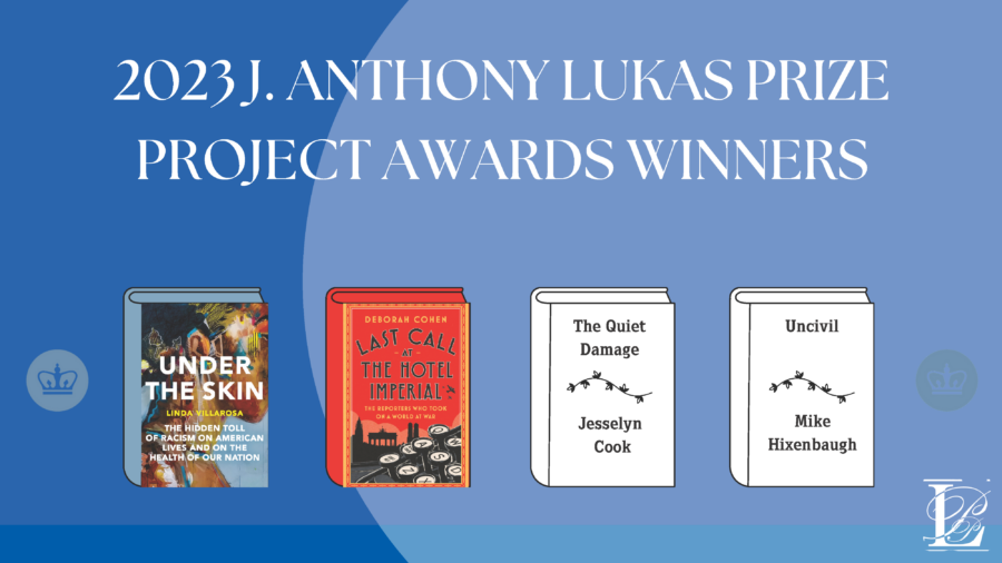 Image for Winners and finalists of the 2023 J. Anthony Lukas Prize Project Awards announced