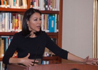 Ann Curry Speaks of Trauma and Promise in 31st Morris Lecture