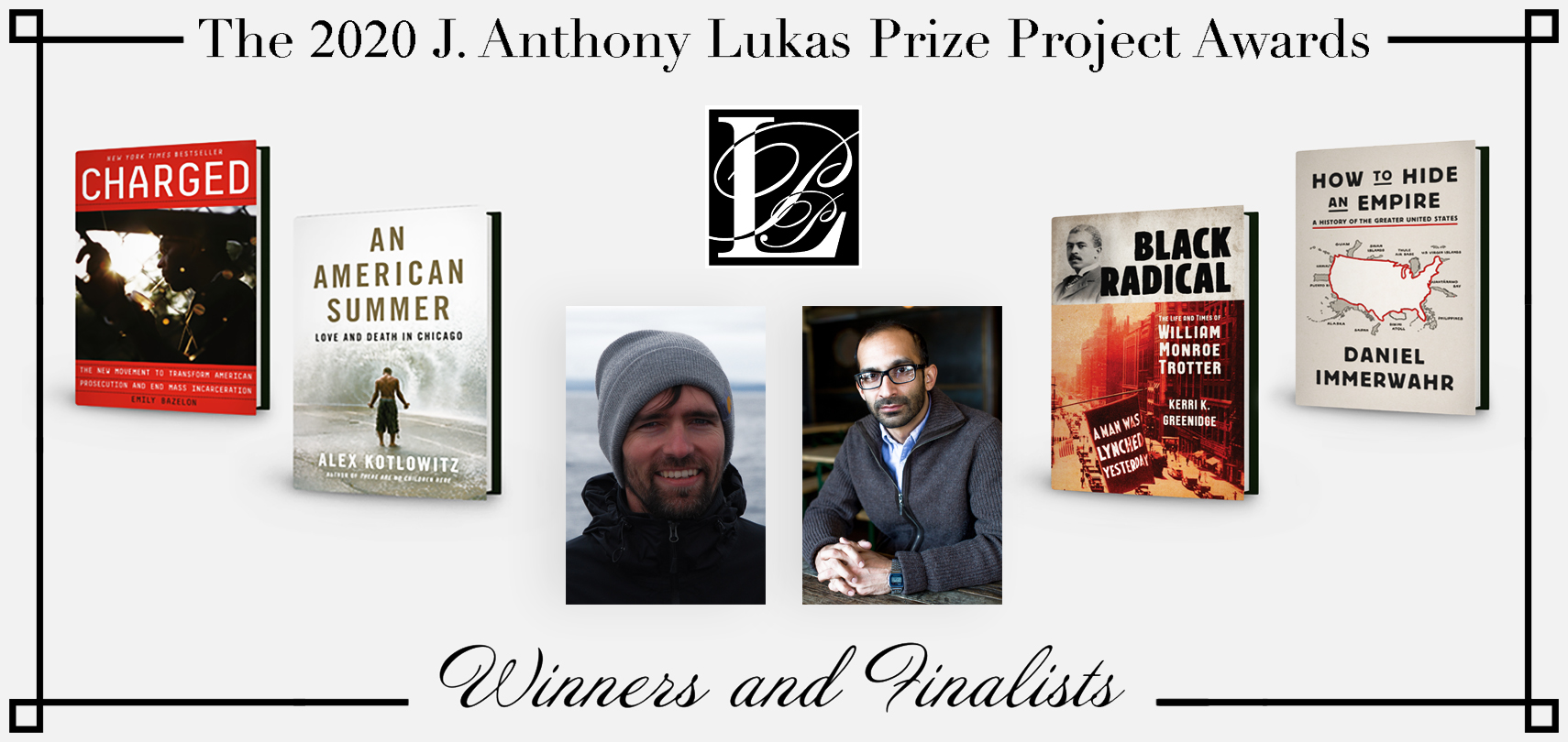 Image for Winners and finalists of the 2020 Lukas Prize Project Awards announced