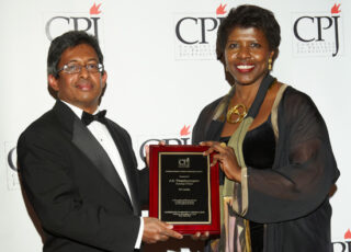 CPJ honors J.S. Tissainayagam