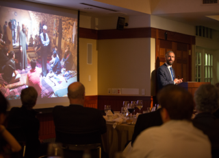 New York Times photographer Tyler Hicks delivers 2014 Morris Lecture