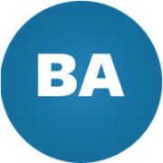 Avatar of with the initials BA