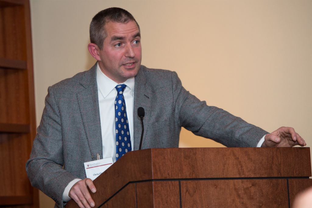 Image for C. J. Chivers delivers the 32nd Joe Alex Morris Jr. Memorial Lecture