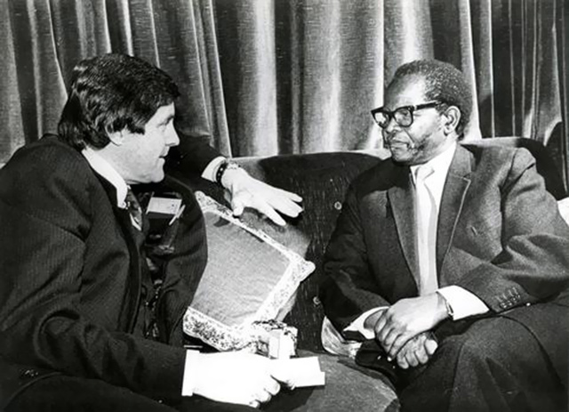 Tony Heard and Oliver Tambo