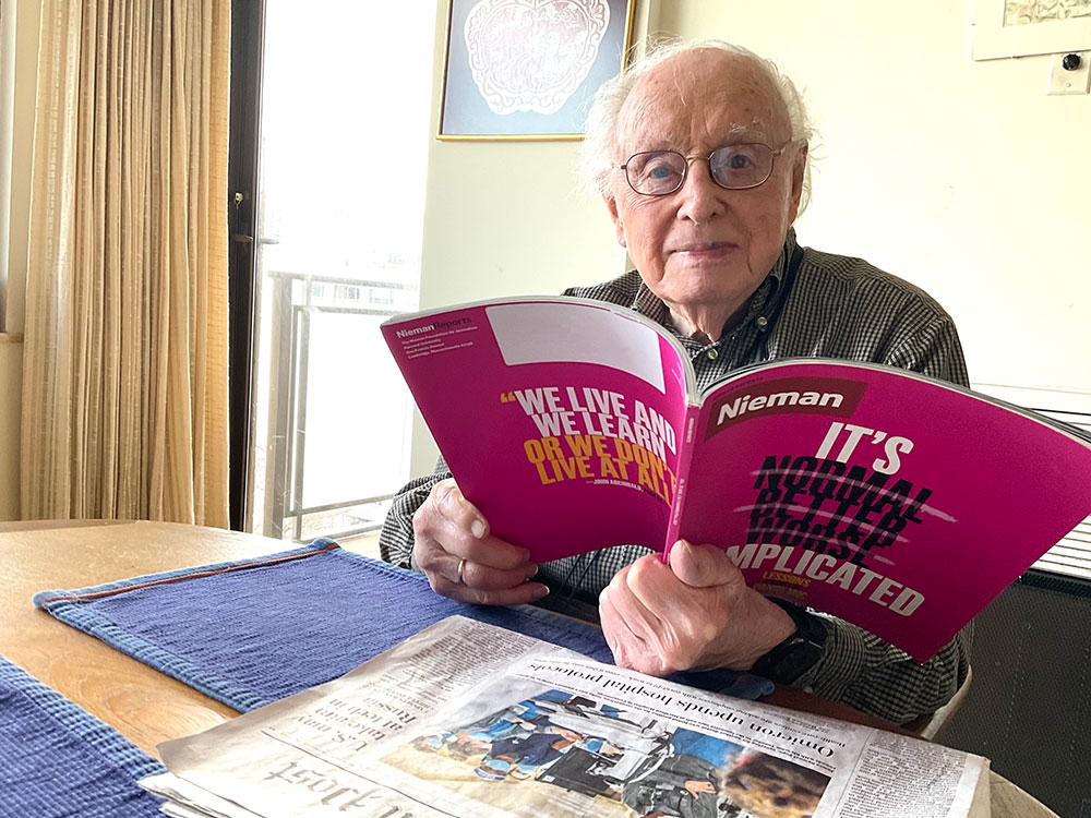 Image for Morton Mintz, NF ’64, longtime investigative journalist for The Washington Post, dies at 103