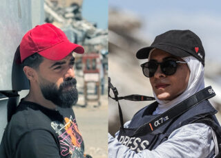 The 2026 Nieman Fellows honor Gaza-based Palestinian journalists Shrouq Aila and Anas Baba with the Louis M. Lyons Award for Conscience and Integrity in Journalism