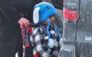 Holding up our phones as a mirror