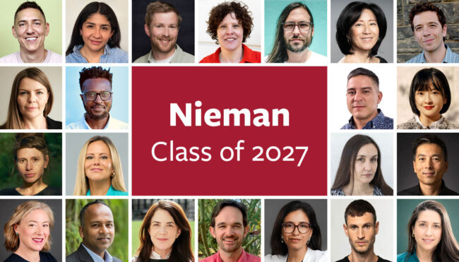 Image for The Nieman Foundation for Journalism at Harvard announces its 89th class of fellows