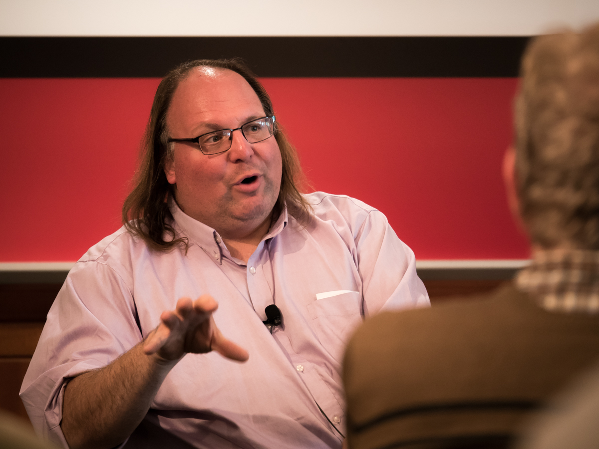 Ethan Zuckerman says journalism outlets in the United States have two bottom lines: "They need to be fiscally sustainable, and they need to have a civic impact"