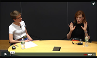 Author Susan Orlean,, right, in conversation with Kim Tingley.
