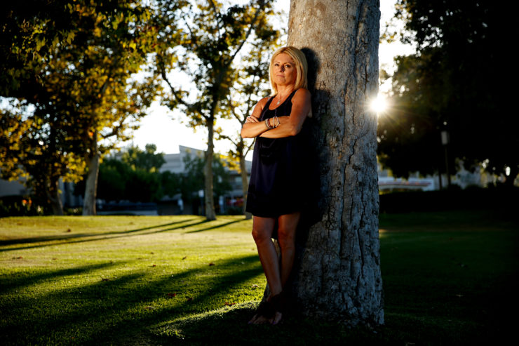 Though Kelli Peters, shown here, had already received plenty of media attention after drugs were planted in her car, LA Times reporter Christopher Goffard knew her story could be told in a fresh way through a serial narrative