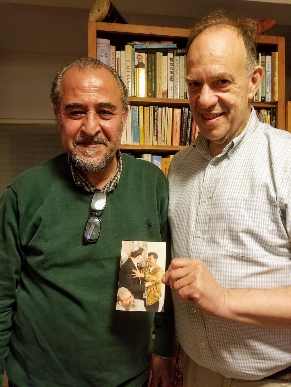 Two journalists—Saud, a native of Gaza City, and Jonathan, a Jewish New Yorker who moved to Israel—and their decades-long friendship forged by covering conflict are the subject of an episode of "The Branch" podcast
