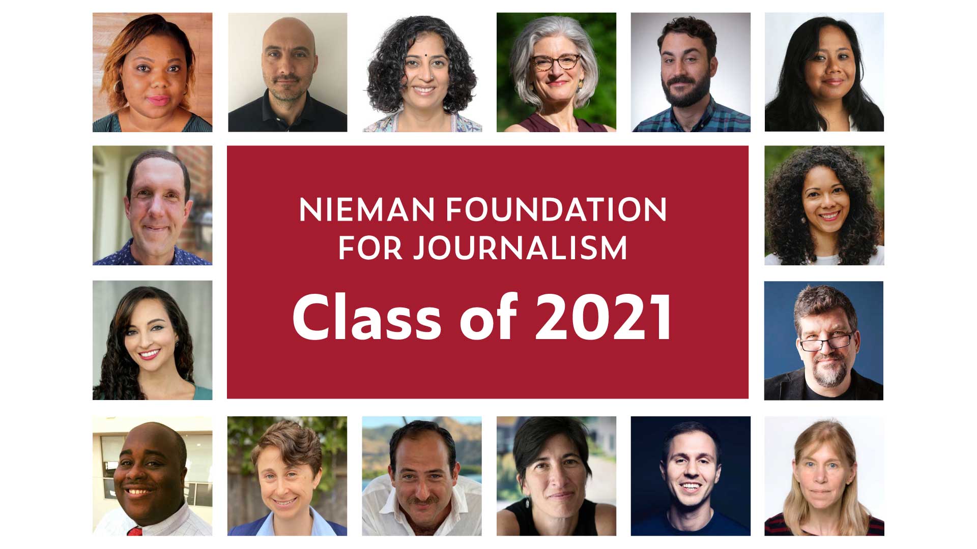 Nieman Fellows Class of 2021