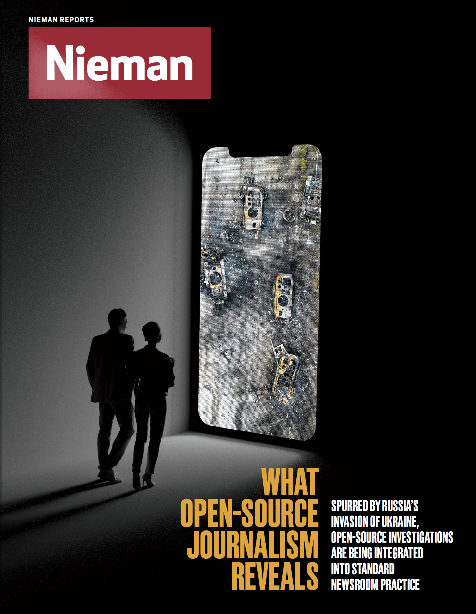 Cover of Winter 2023 issue of Nieman Reports